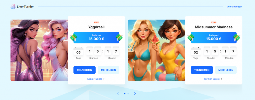 Turniere Ice casino für österreichische Spieler